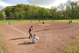 Boys Softball Practice photo