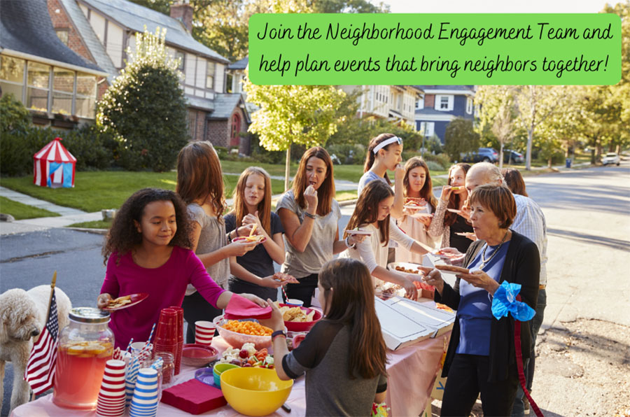 Neighborhood Engagement Team graphic
