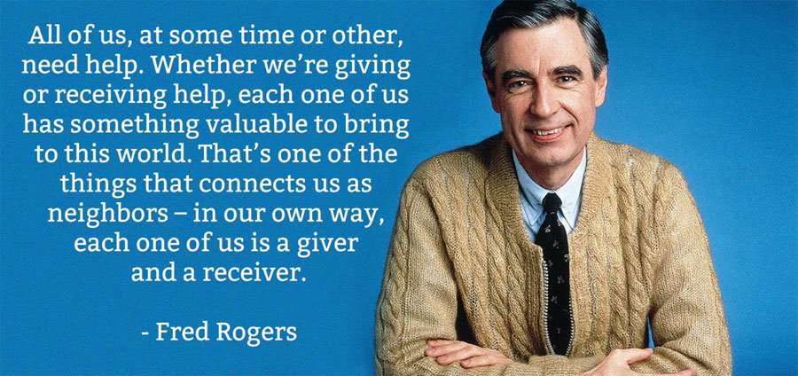 Fred Rogers Day Quote block
