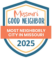 Most Neighborly City in Missouri 2025 logo