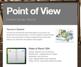 Point of View Newsletter v2 issue 13