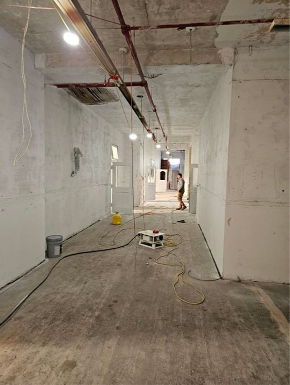 Wyman School cleanup photo
