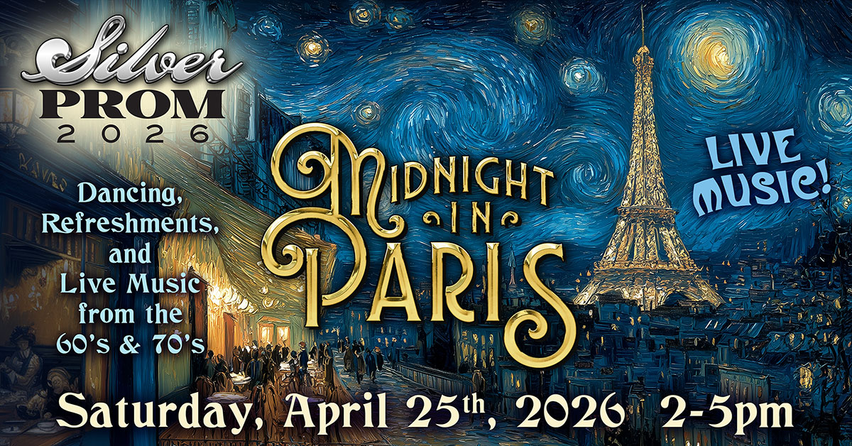 Silver Prom Midnight in Paris artwork
