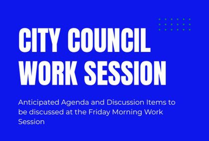 Anticipated Agenda and Discussion Items